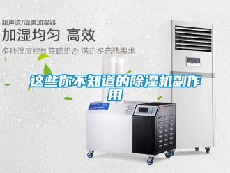 知識百科這些你不知道的除濕機副作用