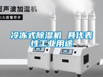 行業(yè)新聞冷凍式除濕機(jī) 具代表性工業(yè)用途