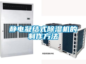行業(yè)新聞靜電凝結(jié)式除濕機的制作方法