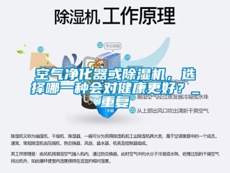行業(yè)新聞空氣凈化器或除濕機(jī)，選擇哪一種會(huì)對(duì)健康更好？_重復(fù)
