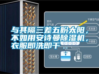 企業(yè)新聞與其隔三差五盼太陽，不如用安詩曼除濕機，衣服即洗即干