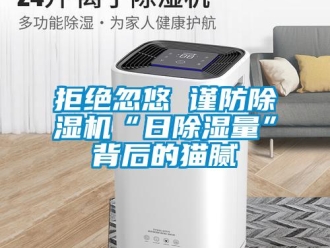 行業(yè)新聞拒絕忽悠 謹防除濕機“日除濕量”背后的貓膩