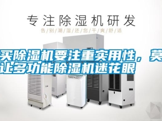 行業(yè)新聞買除濕機(jī)要注重實(shí)用性，莫讓多功能除濕機(jī)迷花眼