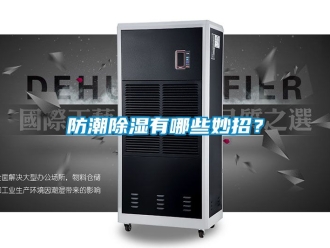 常見問題防潮除濕有哪些妙招？