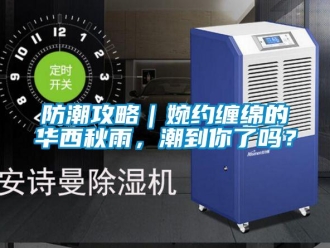 常見問題防潮攻略｜婉約纏綿的華西秋雨，潮到你了嗎？