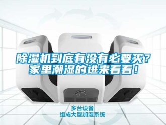 企業(yè)新聞除濕機(jī)到底有沒有必要買？家里潮濕的進(jìn)來看看！