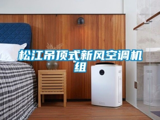 企業(yè)新聞松江吊頂式新風(fēng)空調(diào)機(jī)組