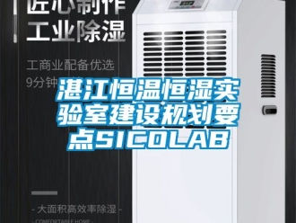 知識百科湛江恒溫恒濕實驗室建設規(guī)劃要點SICOLAB