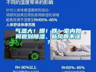 企業(yè)新聞氣溫大！爆！跌！室內如何做到除濕、新風兩不誤？