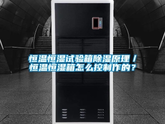知識(shí)百科恒溫恒濕試驗(yàn)箱除濕原理／恒溫恒濕箱怎么控制作的？