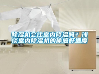 行業(yè)新聞除濕機會讓室內(nèi)降溫嗎？淺談室內(nèi)除濕機的體感舒適度