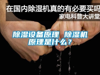 行業(yè)新聞除濕設(shè)備原理 除濕機(jī)原理是什么？