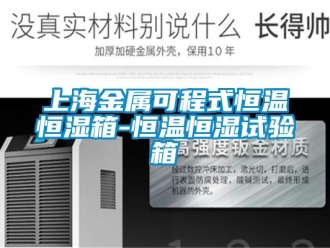 知識百科上海金屬可程式恒溫恒濕箱-恒溫恒濕試驗箱