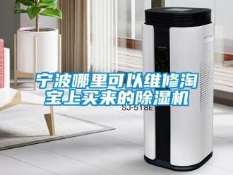 行業(yè)新聞寧波哪里可以維修淘寶上買來的除濕機(jī)