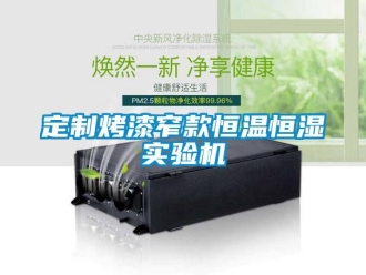 知識(shí)百科定制烤漆窄款恒溫恒濕實(shí)驗(yàn)機(jī)