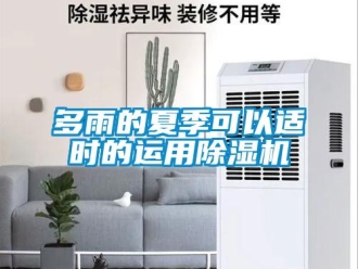 企業(yè)新聞多雨的夏季可以適時(shí)的運(yùn)用除濕機(jī)