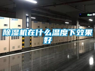 行業(yè)新聞除濕機(jī)在什么溫度下效果好