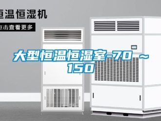 知識百科大型恒溫恒濕室-70℃~150℃