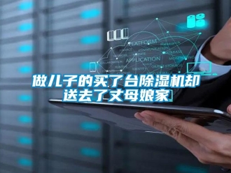 行業(yè)新聞做兒子的買了臺除濕機卻送去了丈母娘家