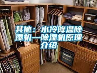 行業(yè)新聞其他：水冷降溫除濕機—除濕機原理介紹