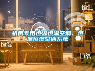 知識(shí)百科機(jī)房專用恒溫恒濕空調(diào)、恒溫恒濕空調(diào)系統(tǒng)