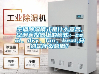 行業(yè)新聞空調(diào)除濕模式是什么意思,空調(diào)遙控器上的模式：cool、dry、fan、heat,分別是什么意思？