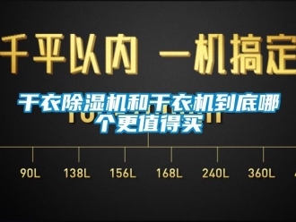 行業(yè)新聞干衣除濕機和干衣機到底哪個更值得買