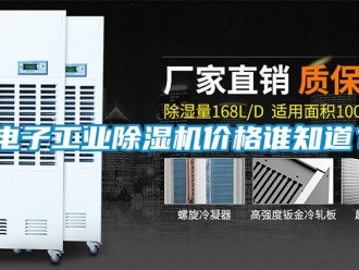 常見問題電子工業(yè)除濕機(jī)價(jià)格誰知道？