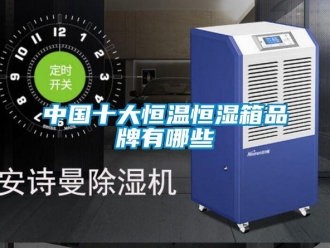 知識(shí)百科中國(guó)十大恒溫恒濕箱品牌有哪些