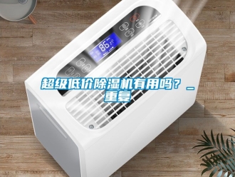企業(yè)新聞超級(jí)低價(jià)除濕機(jī)有用嗎？_重復(fù)