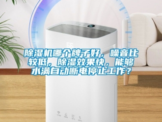行業(yè)新聞除濕機哪個牌子好，噪音比較低，除濕效果快，能夠水滿自動斷電停止工作？