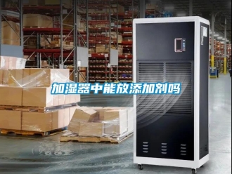 常見(jiàn)問(wèn)題加濕器中能放添加劑嗎