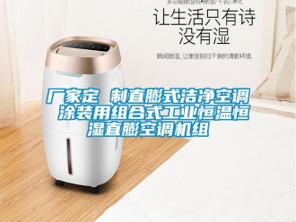 知識百科廠家定 制直膨式潔凈空調(diào) 涂裝用組合式工業(yè)恒溫恒濕直膨空調(diào)機組
