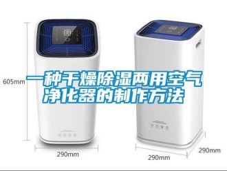 行業(yè)新聞一種干燥除濕兩用空氣凈化器的制作方法