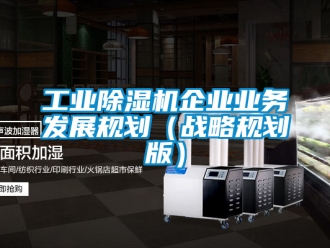 常見問題工業(yè)除濕機企業(yè)業(yè)務發(fā)展規(guī)劃（戰(zhàn)略規(guī)劃版）