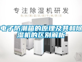 行業(yè)新聞電子防潮箱的原理及其和除濕機的區(qū)別解析