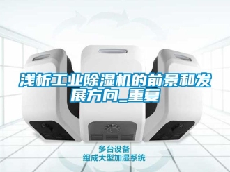常見問題淺析工業(yè)除濕機(jī)的前景和發(fā)展方向_重復(fù)