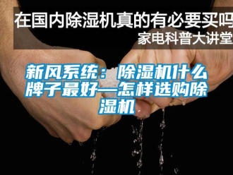 常見問題新風系統(tǒng)：除濕機什么牌子最好—怎樣選購除濕機