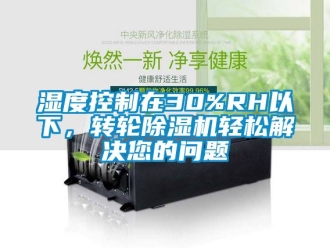 常見問題濕度控制在30%RH以下，轉輪除濕機輕松解決您的問題