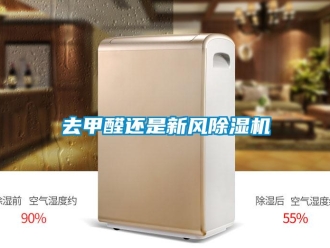 行業(yè)新聞去甲醛還是新風(fēng)除濕機(jī)