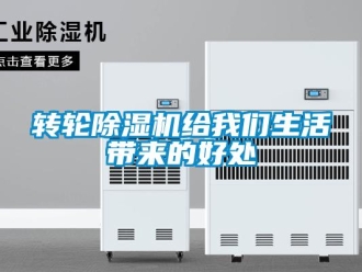 知識(shí)百科轉(zhuǎn)輪除濕機(jī)給我們生活帶來的好處