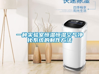 知識(shí)百科一種實(shí)驗(yàn)室恒溫恒濕空氣凈化系統(tǒng)的制作方法