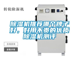 行業(yè)新聞除濕機(jī)推薦哪個(gè)牌子好，好用不貴的優(yōu)質(zhì)除濕機(jī)測(cè)評(píng)