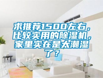 行業(yè)新聞求推薦1500左右，比較實(shí)用的除濕機(jī)，家里實(shí)在是太潮濕了？