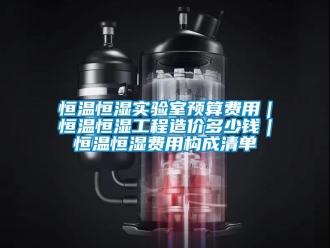 知識百科恒溫恒濕實驗室預(yù)算費用｜恒溫恒濕工程造價多少錢｜恒溫恒濕費用構(gòu)成清單