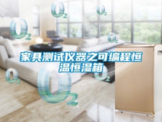 知識百科家具測試儀器之可編程恒溫恒濕箱