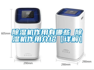 行業(yè)新聞除濕機作用有哪些 除濕機作用介紹【詳解】