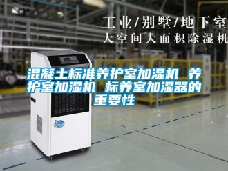 行業(yè)新聞混凝土標準養(yǎng)護室加濕機 養(yǎng)護室加濕機 標養(yǎng)室加濕器的重要性