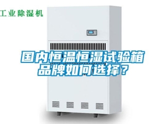 知識百科國內(nèi)恒溫恒濕試驗箱品牌如何選擇？