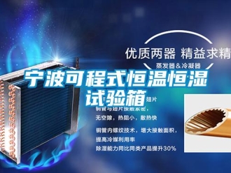 知識(shí)百科寧波可程式恒溫恒濕試驗(yàn)箱